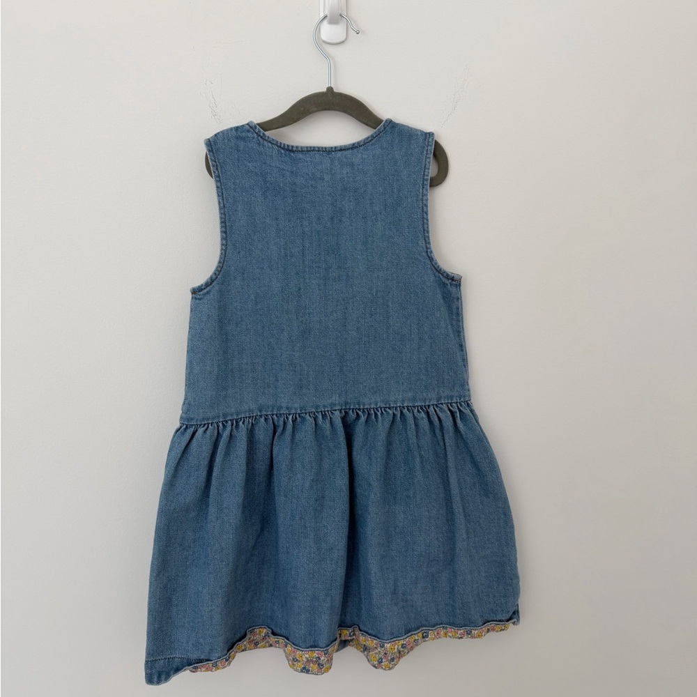 Mini Boden Pinny Nonstretch Denim Shirtdress, Size 7-8Y - Picture 5 of 7